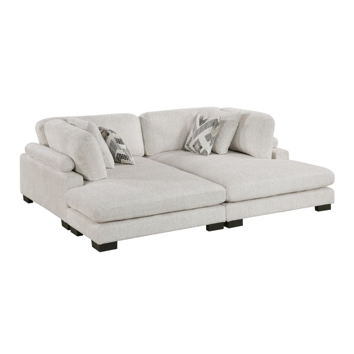 Tinley 2-Piece Chaises (9555BEG*2VC)