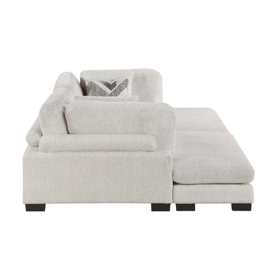 Tinley 2-Piece Chaises (9555BEG*2VC)
