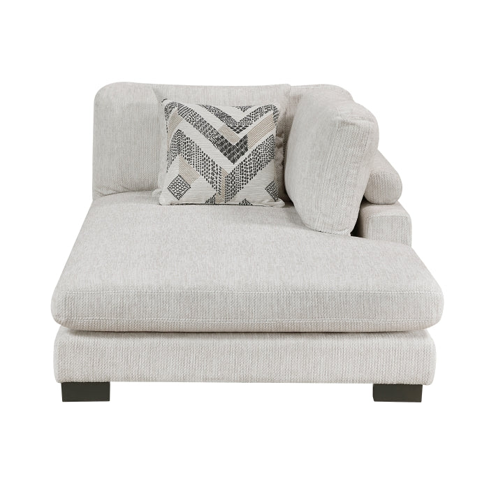 Tinley 2-Piece Chaises (9555BEG*2VC)