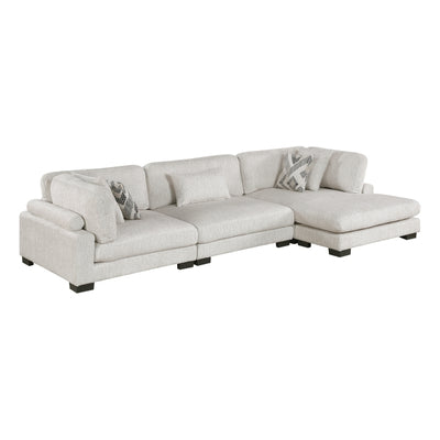 Tinley 3-Piece Modular Sectional with Chaise (9555BEG*3CRACVC)