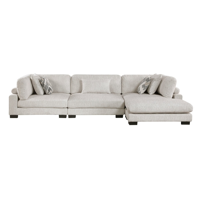 Tinley 3-Piece Modular Sectional with Chaise (9555BEG*3CRACVC)