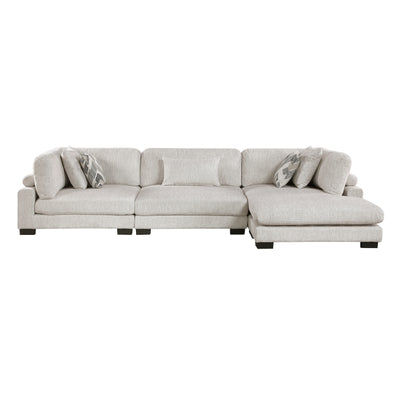 Tinley 3-Piece Modular Sectional with Chaise (9555BEG*3CRACVC)