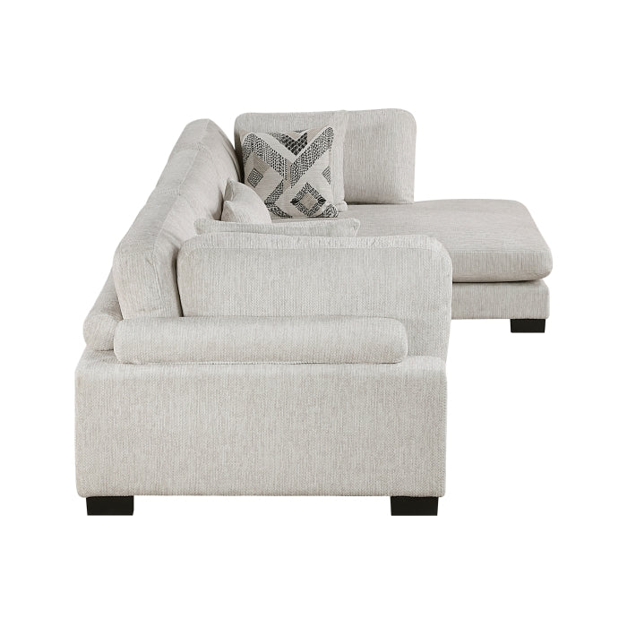 Tinley 3-Piece Modular Sectional with Chaise (9555BEG*3CRACVC)