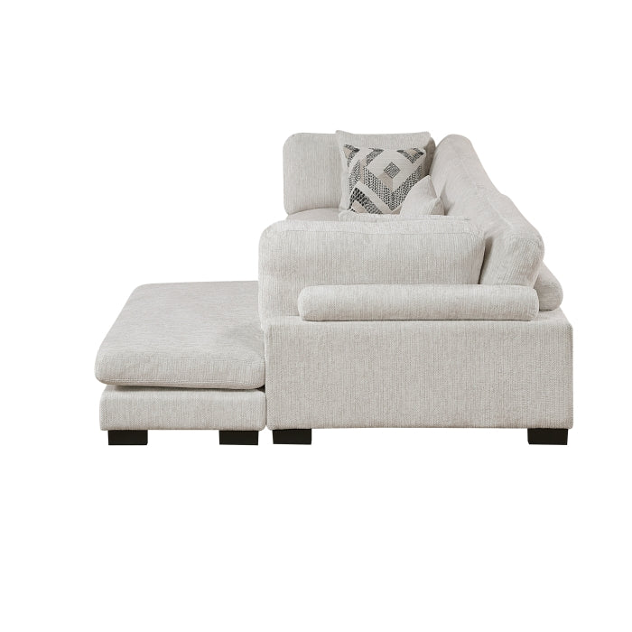 Tinley 3-Piece Modular Sectional with Chaise (9555BEG*3CRACVC)
