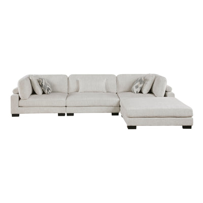 Tinley 4-Piece Modular Sectional with Ottoman (9555BEG*42CRACOT)