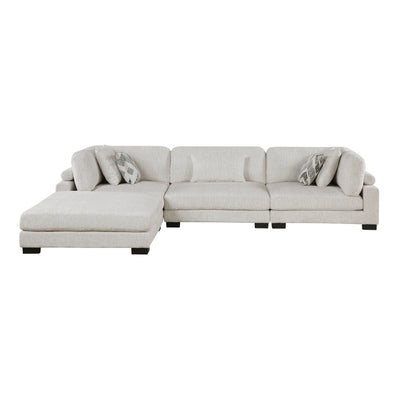 Tinley 4-Piece Modular Sectional with Ottoman (9555BEG*42CRACOT)
