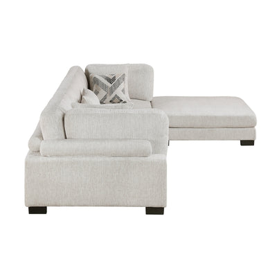 Tinley 4-Piece Modular Sectional with Ottoman (9555BEG*42CRACOT)