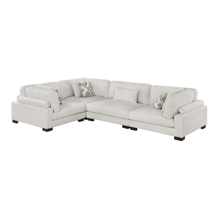 Tinley 4-Piece Modular Sectional (9555BEG*43CRAC)