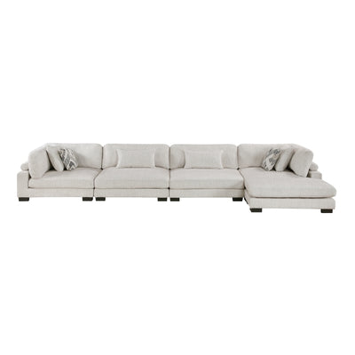 Tinley 4-Piece Modular Sectional with Chaise (9555BEG*4CR2ACVC)