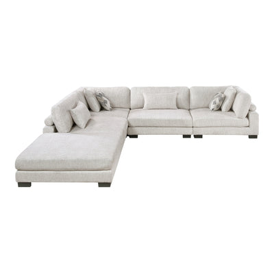 Tinley 5-Piece Modular Sectional with Ottoman (9555BEG*52CR2ACOT)