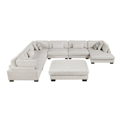 Tinley 7-Piece Modular Sectional with Ottoman (9555BEG*72CR3ACVCOT)