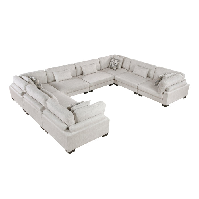 Tinley 8-Piece Modular Sectional (9555BEG*84CR4AC)
