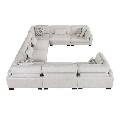 Tinley 8-Piece Modular Sectional (9555BEG*84CR4AC)