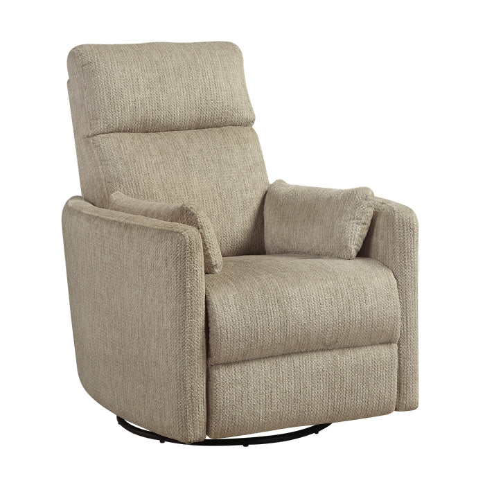 9555BRW-1SW Swivel Glider Reclining Chair