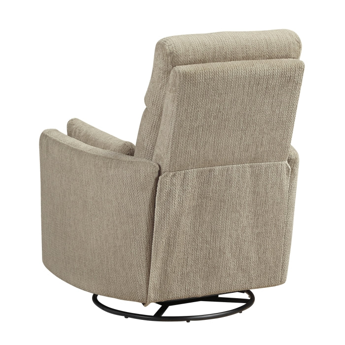 9555BRW-1SW Swivel Glider Reclining Chair