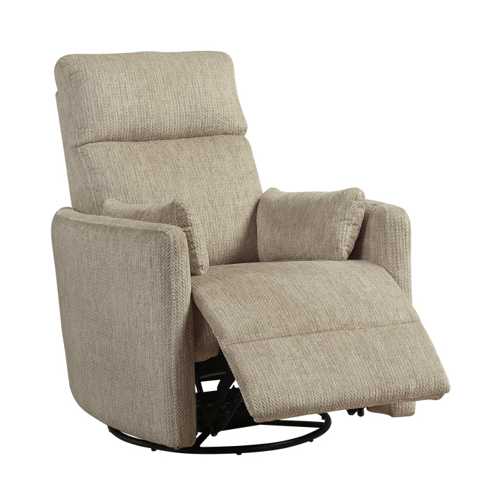 9555BRW-1SW Swivel Glider Reclining Chair