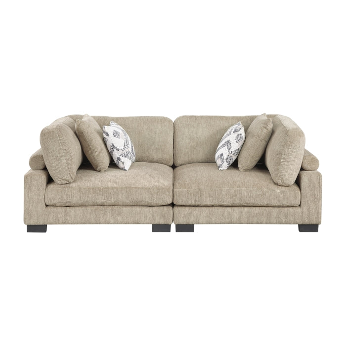 Tinley Love Seat (9555BRW-2*)
