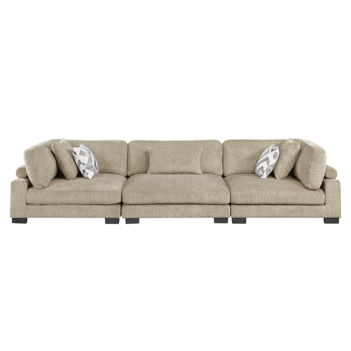 Tinley Sofa (9555BRW-3*)