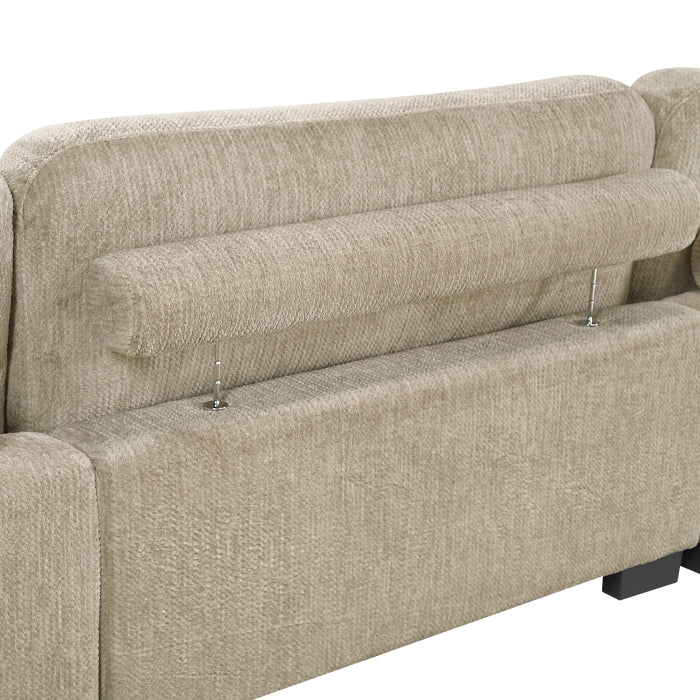 Tinley Sofa (9555BRW-3*)