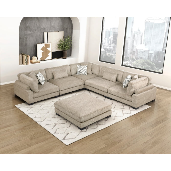 Tinley Ottoman (9555BRW-4)