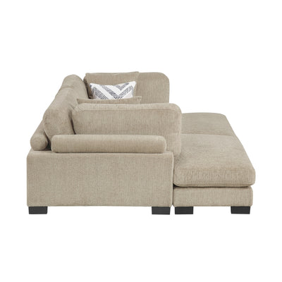 Tinley 2-Piece Chaises (9555BRW*2VC)