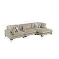 Tinley 3-Piece Modular Sectional with Chaise (9555BRW*3CRACVC)