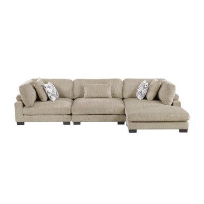 Tinley 3-Piece Modular Sectional with Chaise (9555BRW*3CRACVC)