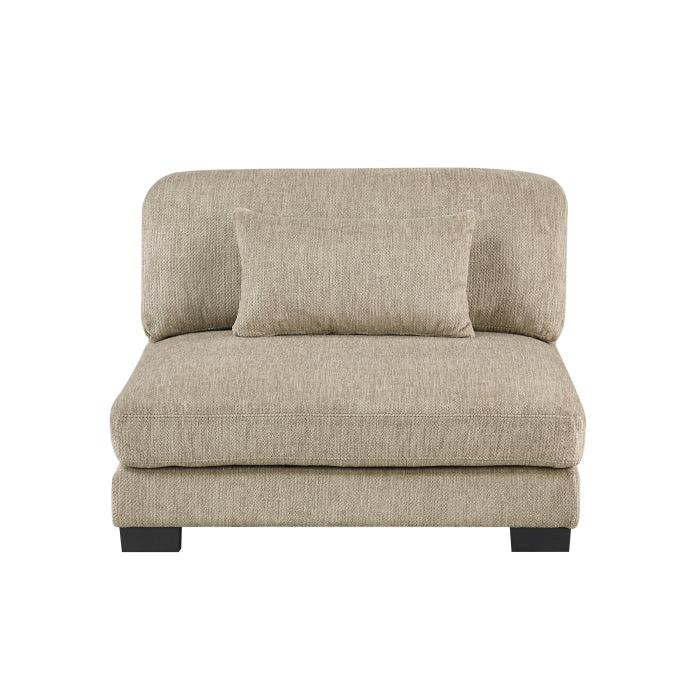 Tinley 4-Piece Modular Sectional with Chaise (9555BRW*42AC2VC)