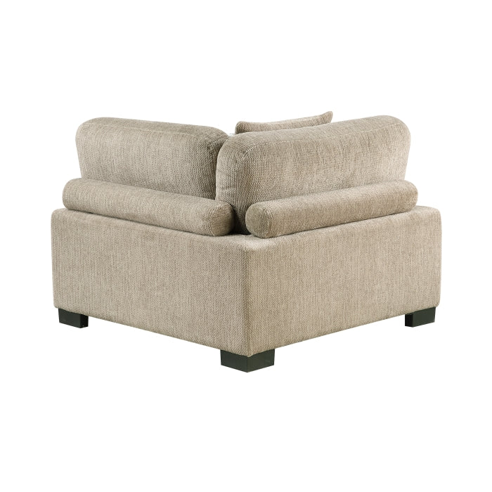 Tinley 4-Piece Modular Sectional (9555BRW*42CR2AC)