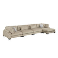 Tinley 4-Piece Modular Sectional with Chaise (9555BRW*4CR2ACVC)