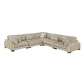 Tinley 5-Piece Modular Sectional (9555BRW*53CR2AC)