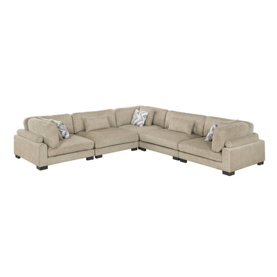 Tinley 5-Piece Modular Sectional (9555BRW*53CR2AC)