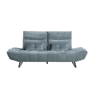 Sofa with Power Adjustable Seat Depth and Manual Adjustable Headrests - Quonsett - front product view
