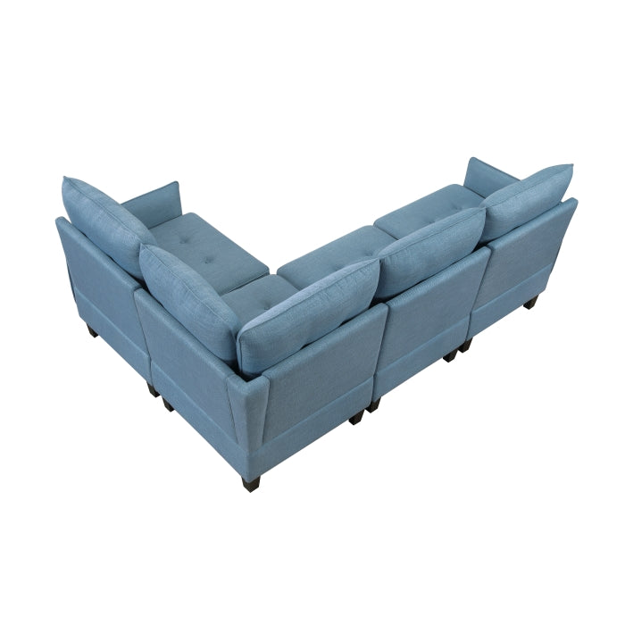 Garren 4-Piece Sectional with Storage