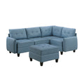Garren 5-Piece Sectional with Storage and Ottoman