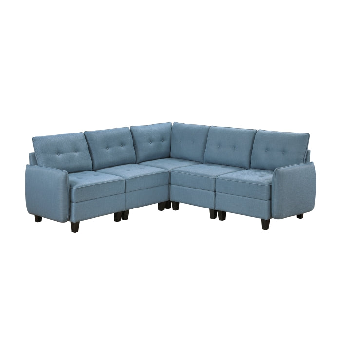 Garren 5-Piece Sectional with Storage