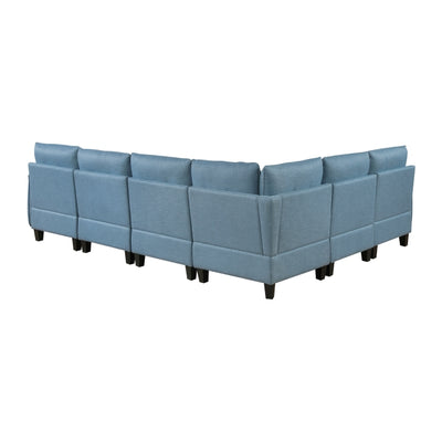 Garren 6-Piece Sectional with Storage
