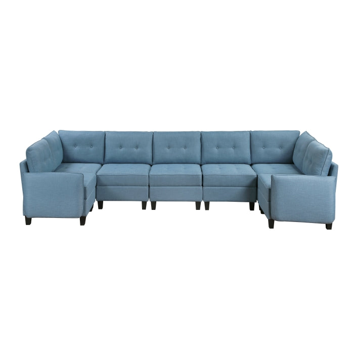 Garren 7-Piece Sectional with Storage
