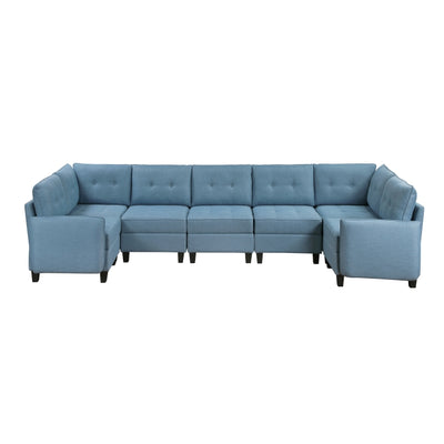 Garren 7-Piece Sectional with Storage
