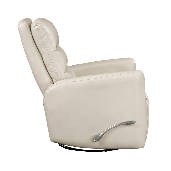 Dimitri Swivel Glider Reclining Chair (9570BEG-1SW)