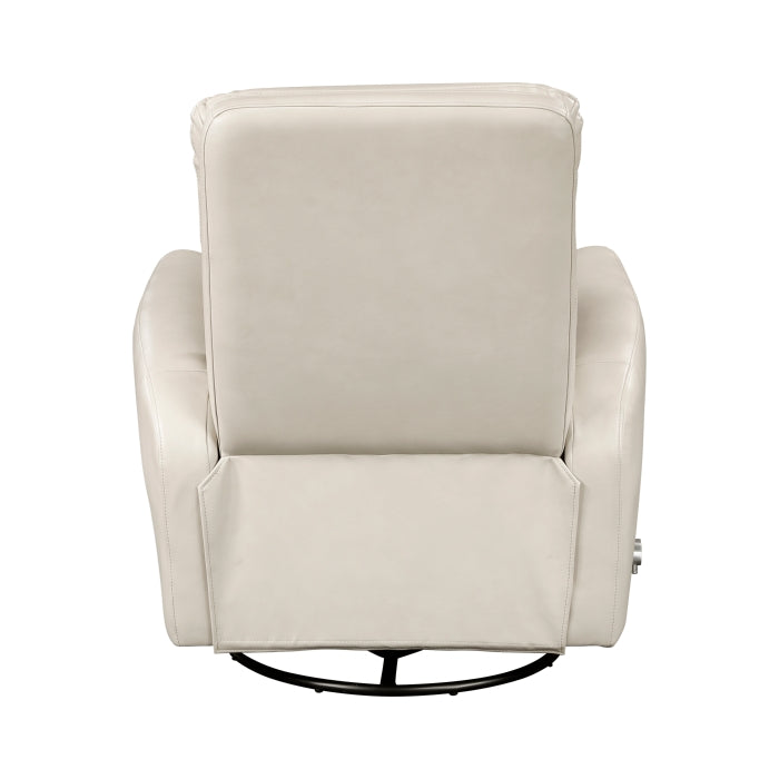 Dimitri Swivel Glider Reclining Chair (9570BEG-1SW)