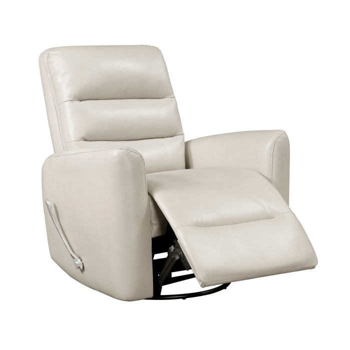 Dimitri Swivel Glider Reclining Chair (9570BEG-1SW)