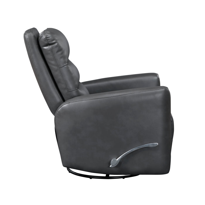 Dimitri Swivel Glider Reclining Chair (9570GRY-1SW)