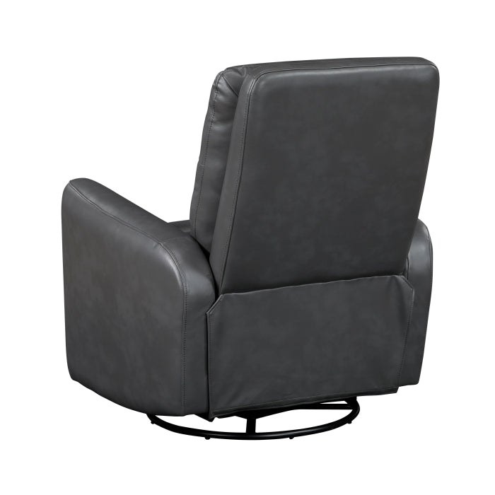 Dimitri Swivel Glider Reclining Chair (9570GRY-1SW)