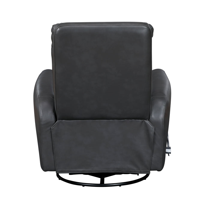 Dimitri Swivel Glider Reclining Chair (9570GRY-1SW)