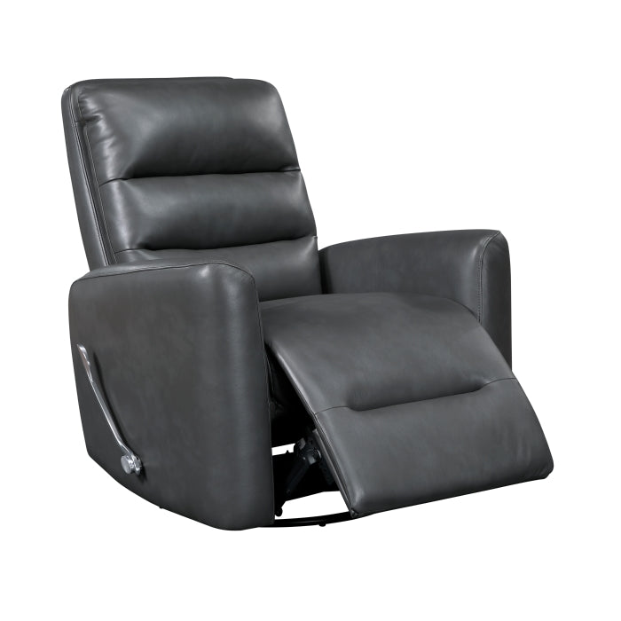 Dimitri Swivel Glider Reclining Chair (9570GRY-1SW)