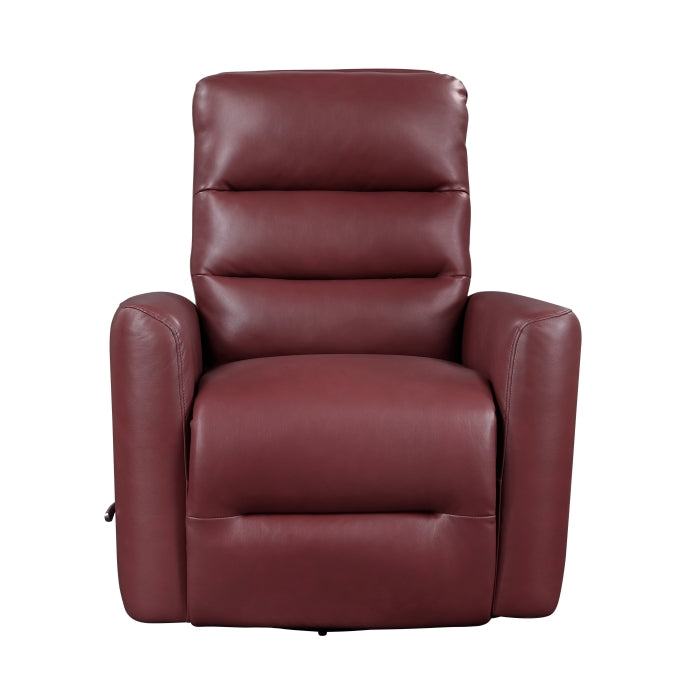 Dimitri Swivel Glider Reclining Chair (9570RED-1SW)