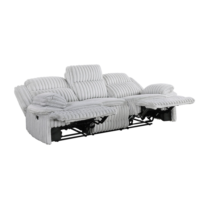 Goodland Double Reclining Sofa (9577GY-3)