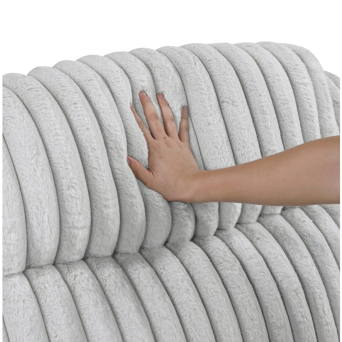 Goodland Double Reclining Sofa (9577GY-3)
