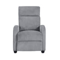Parsons Push Back Reclining Chair (9588DGY-1PB)